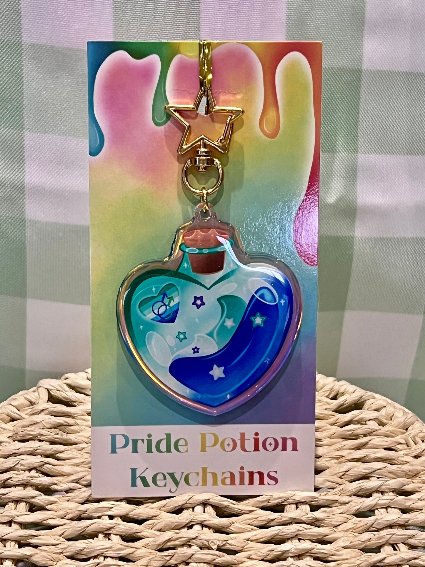 Pride Potion Keychains