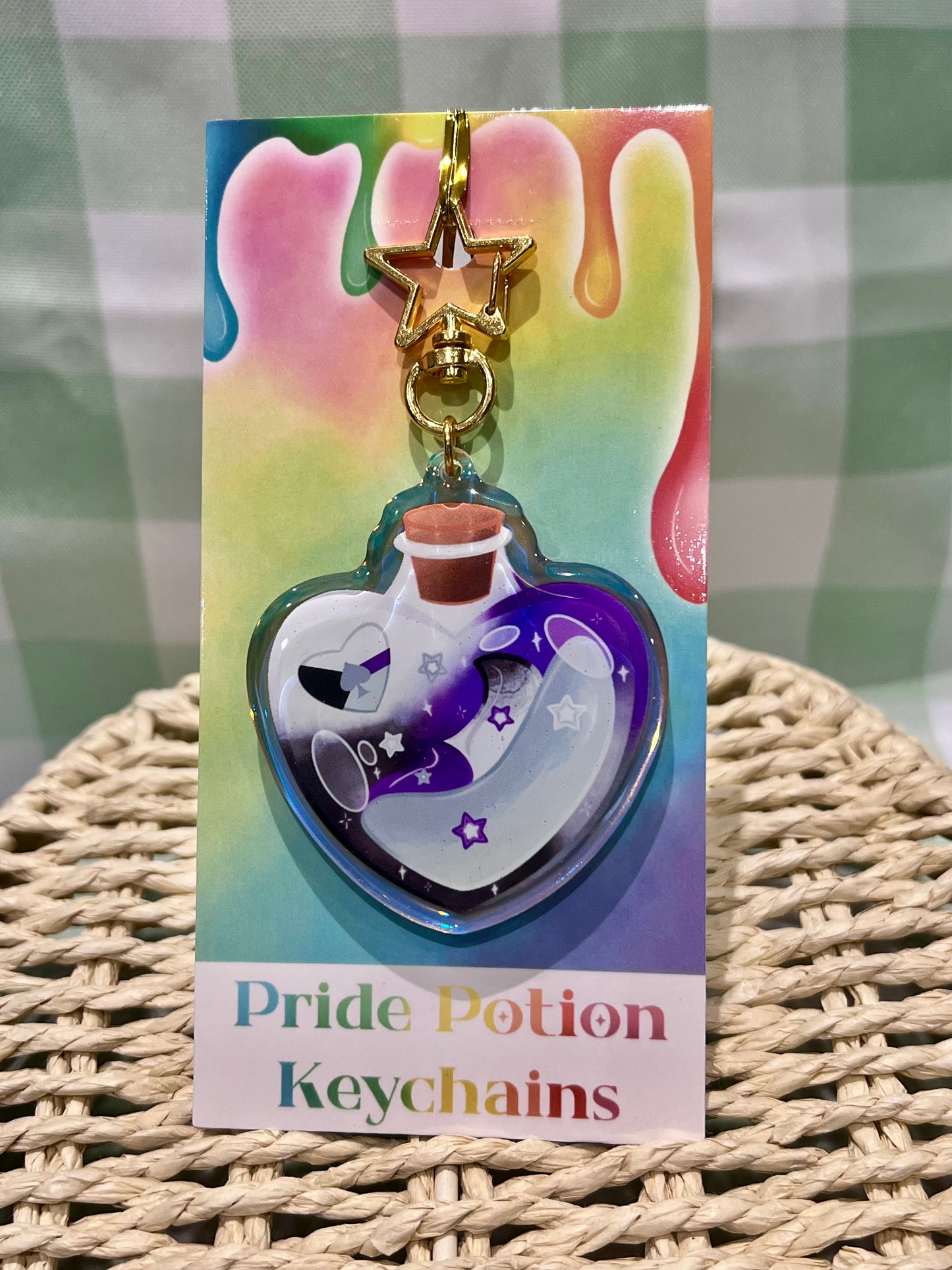 Pride Potion Keychains