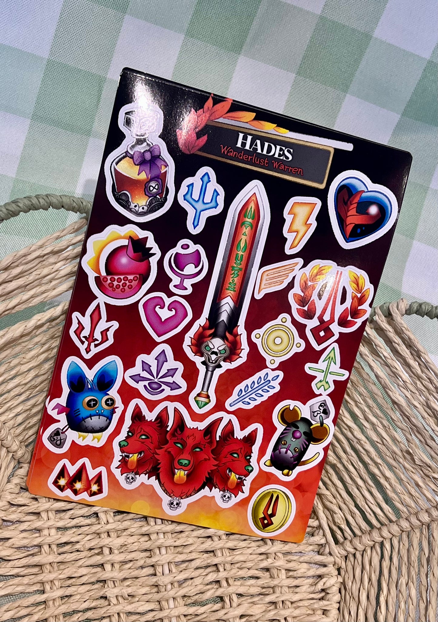 Journey through Hades - Sticker Sheet