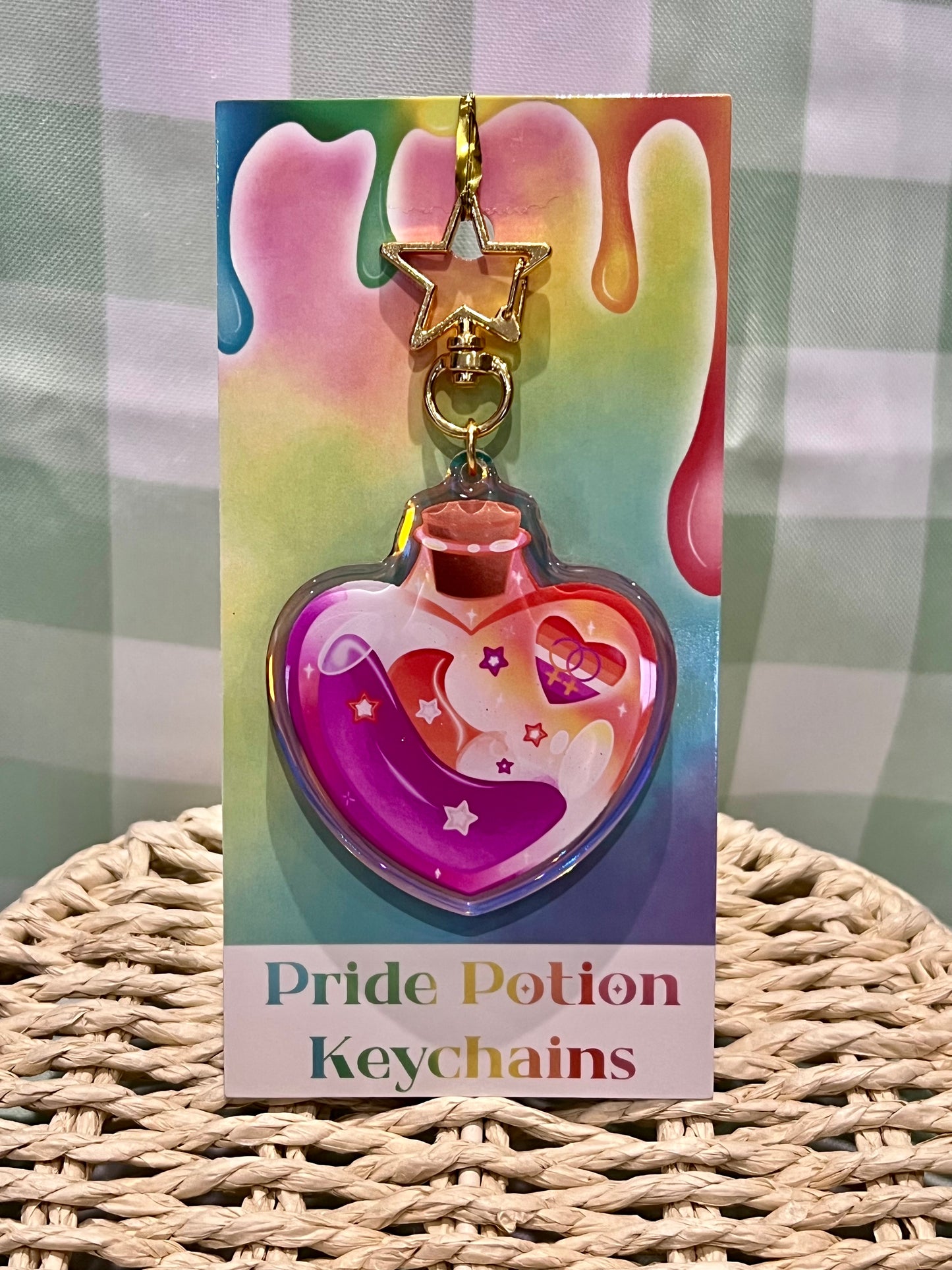 Pride Potion Keychains