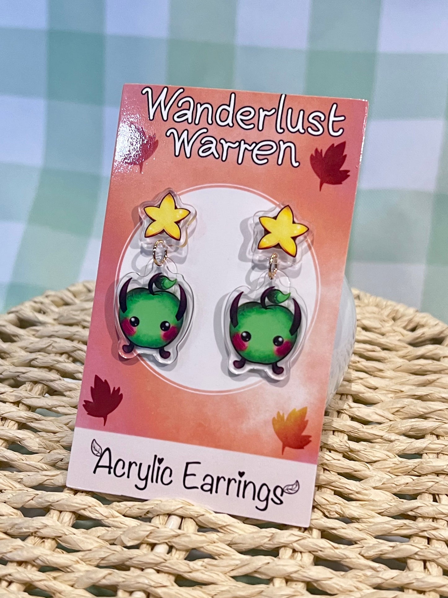 Junimo Star Earring Studs