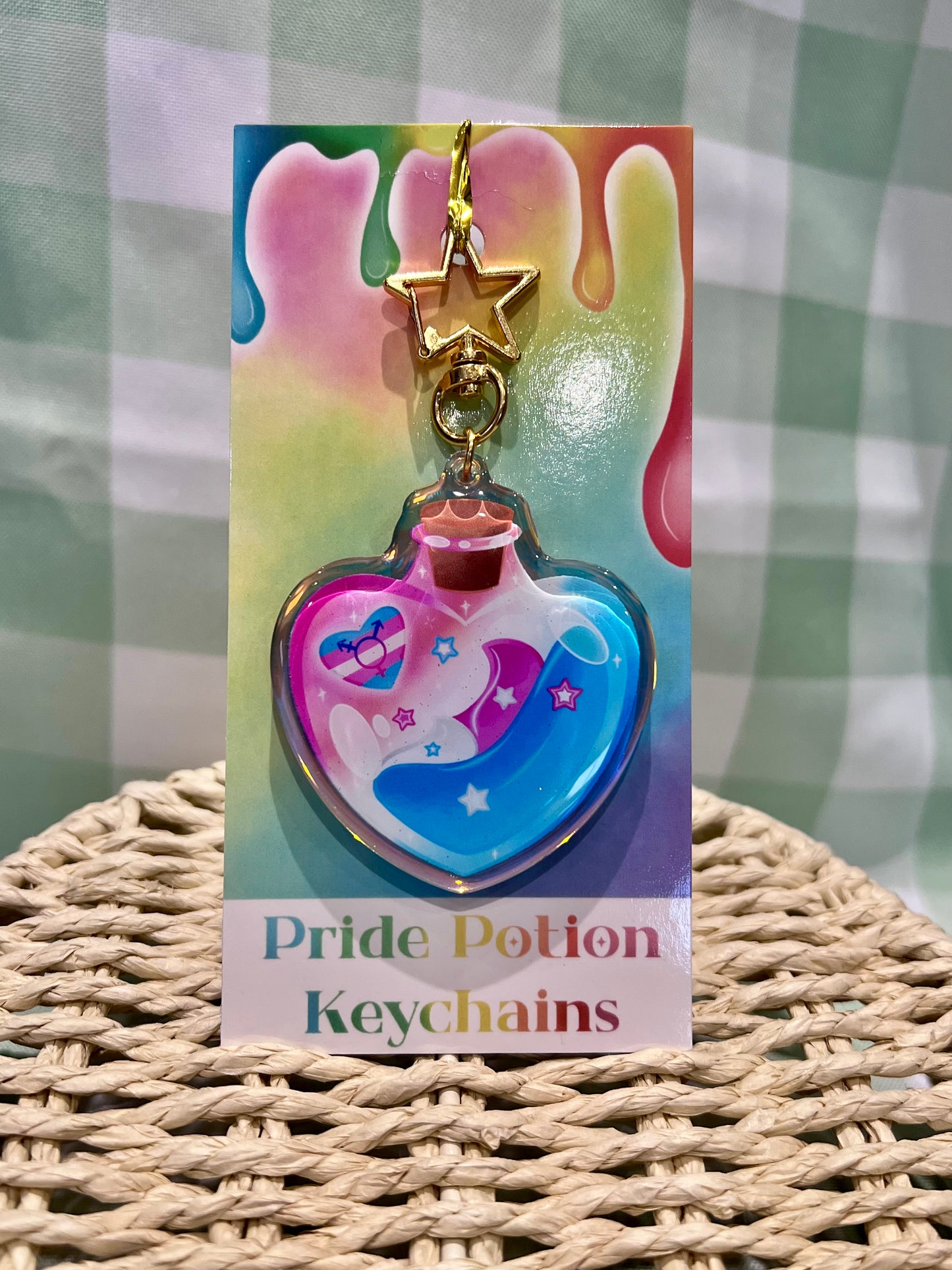 Pride Potion Keychains