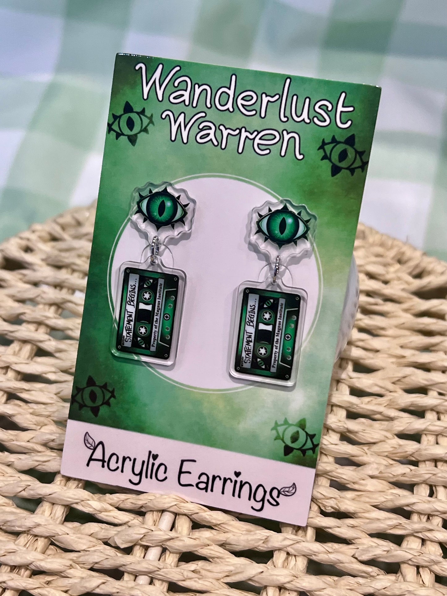Ceaseless Watcher - Stud & Hook Earrings