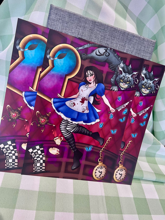Mad Wonderland - Art Print