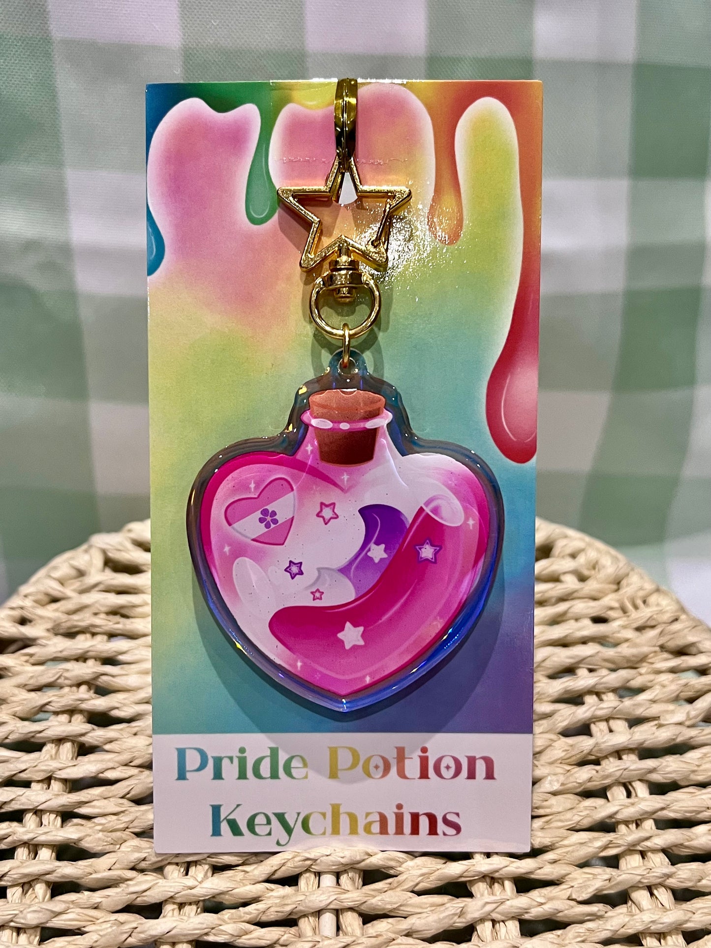 Pride Potion Keychains