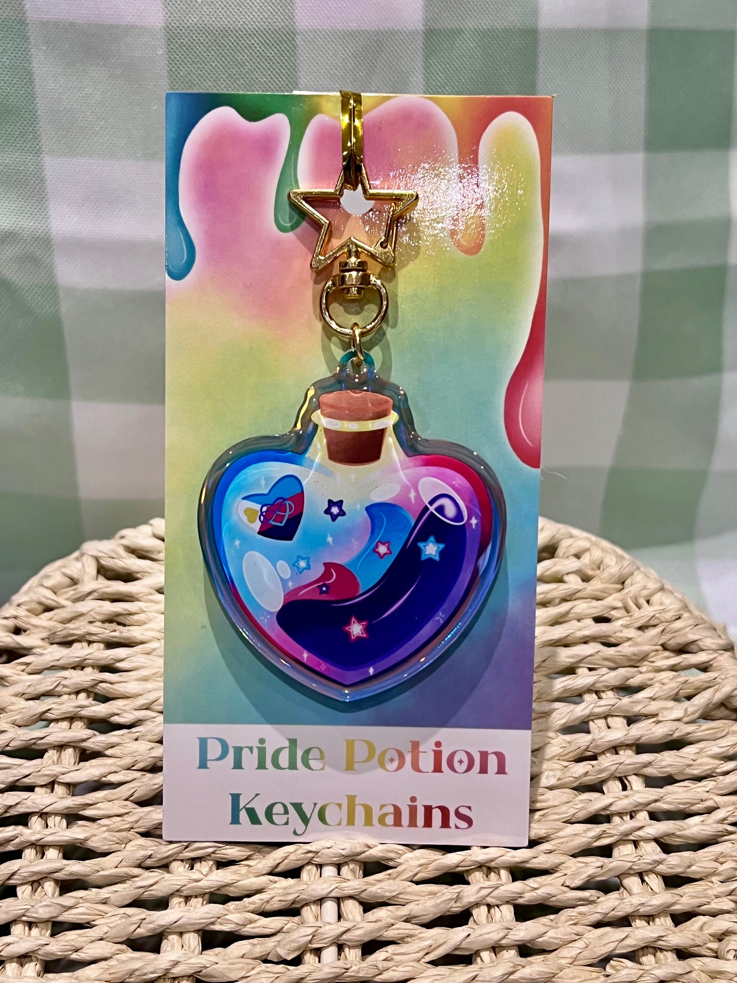 Pride Potion Keychains