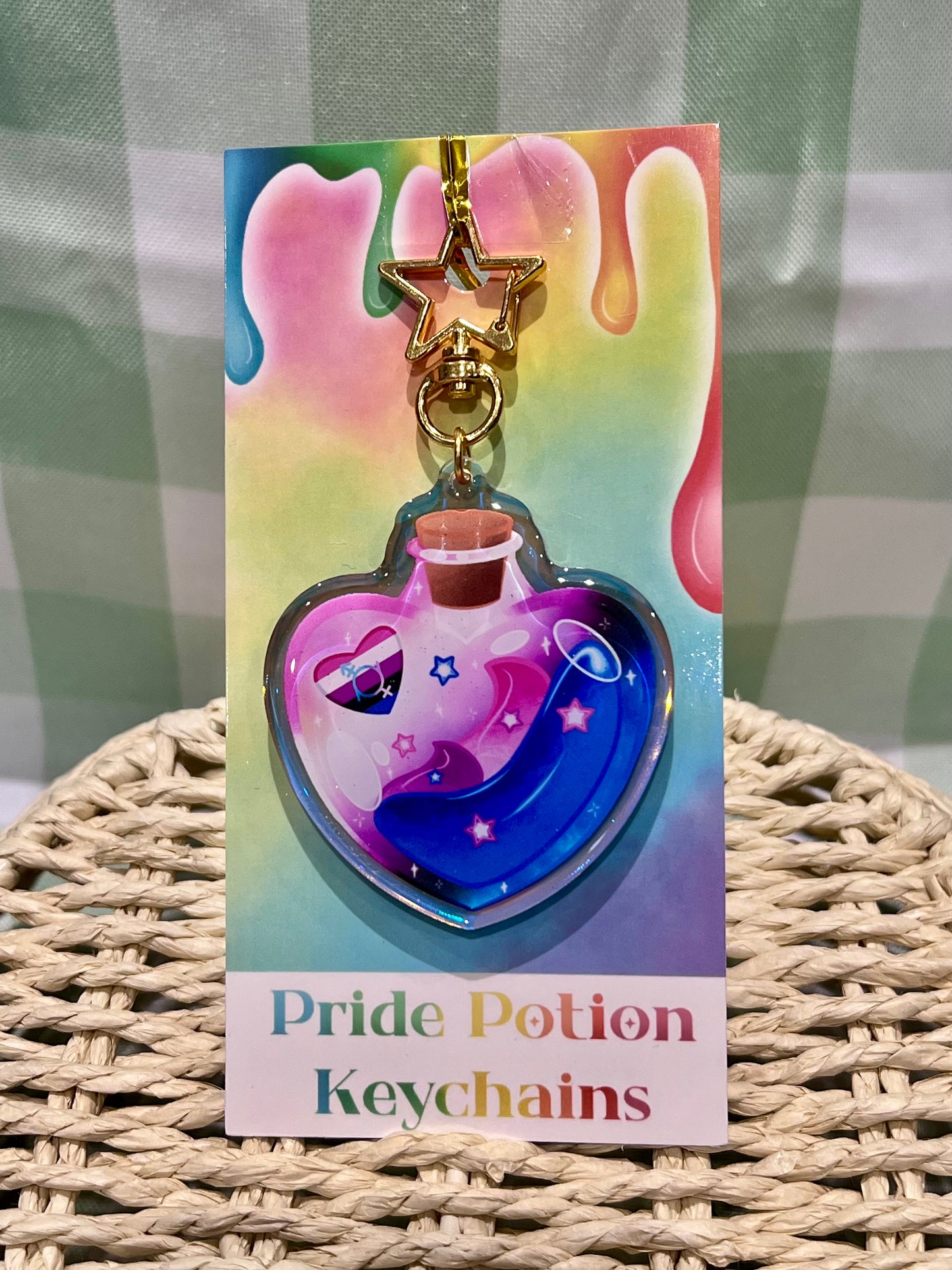 Pride Potion Keychains