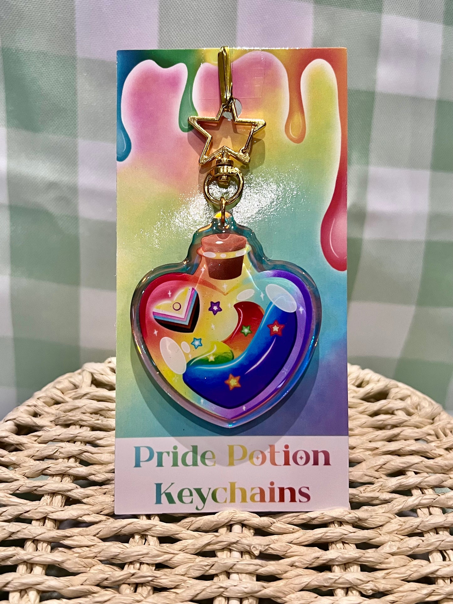 Pride Potion Keychains