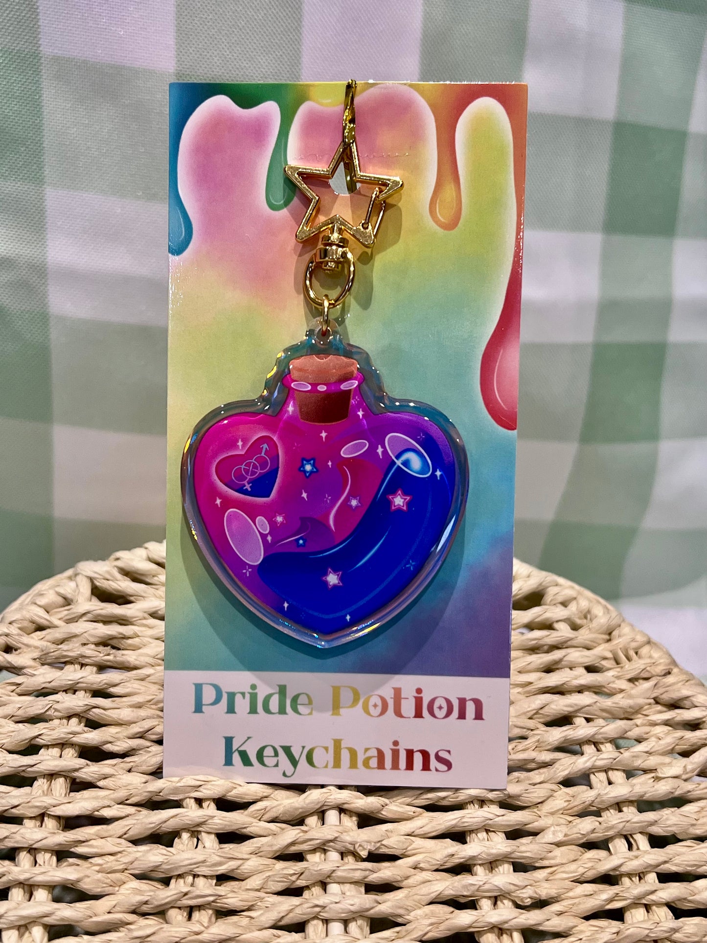 Pride Potion Keychains